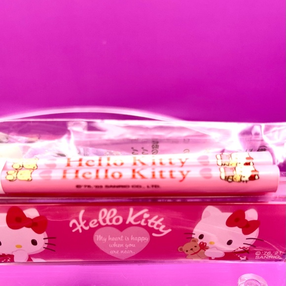 Sanrio Hello Kitty Teddy Bear Series Bento Box with matching Chopsticks - Picture 6 of 11